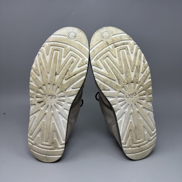 UGG Australia 1016680 Maksim Chukka Desert Gray Suede Bootie Shoes Mens Size 9